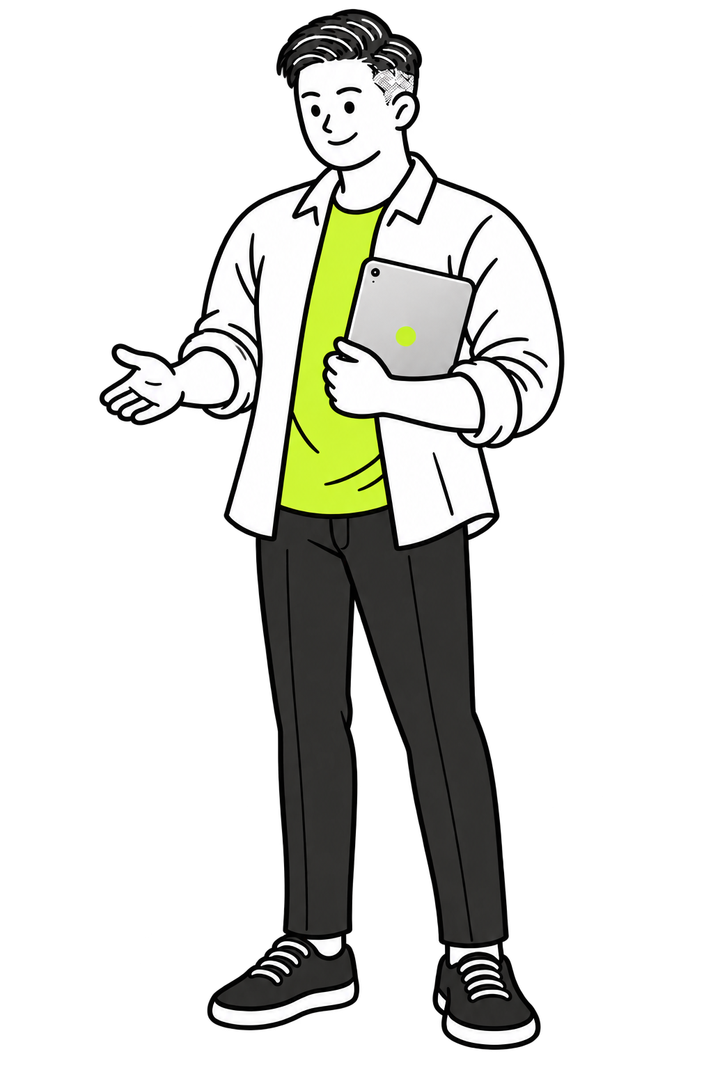 遠藤竣のイラスト