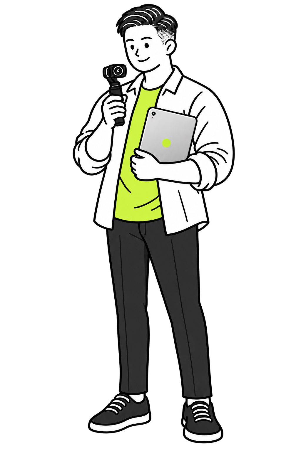 遠藤竣のイラスト